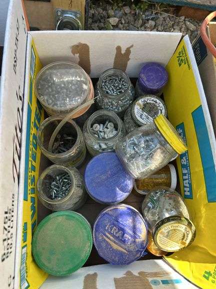Mixed Lot of Tools, Hardware, and Supplies