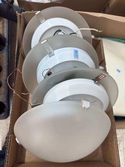 2-Tg lighting model # 58702bn, 4- smaller light fuxtures