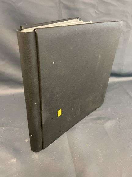Black Portfolio Presentation Book