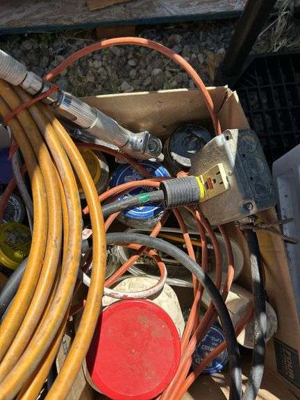 Mixed Lot of Tools, Hardware, and Supplies