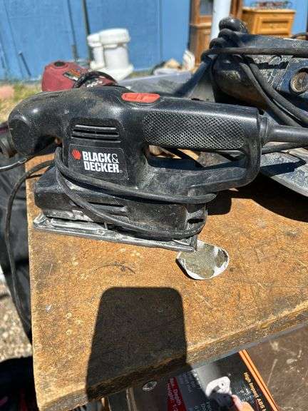 Lot of Power Tools including Black & Decker Sander