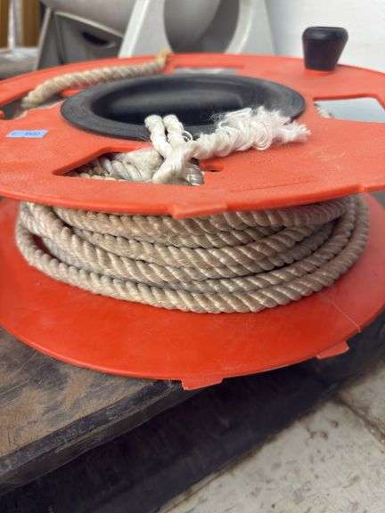 Spool of 3/8” rope
