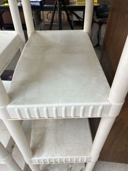 Plastic shelf