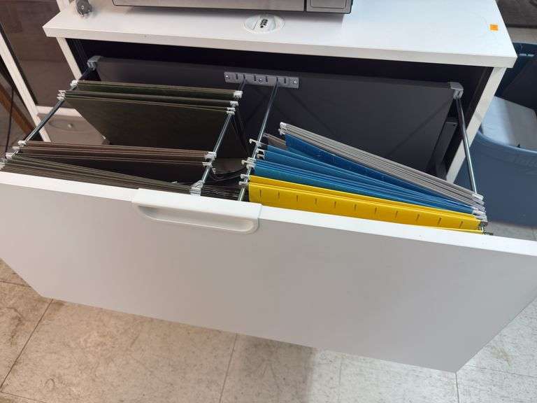 Locking filing cabinet, code lock