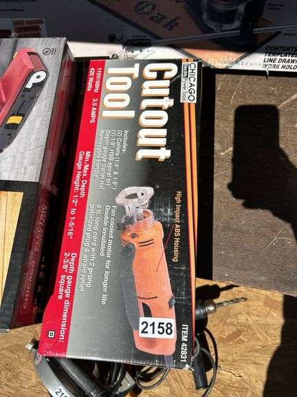 Chicago Electric Belt Sander and Cutout Tool