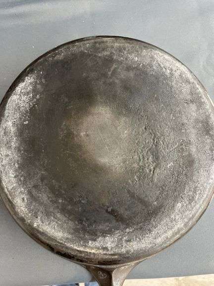 Unmarked Cast Iron Pan with lid