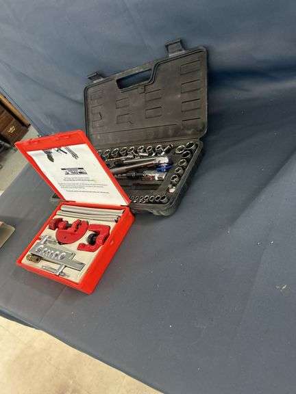 Socket Set and Harbor Freight Tube Flaring Tool Kit