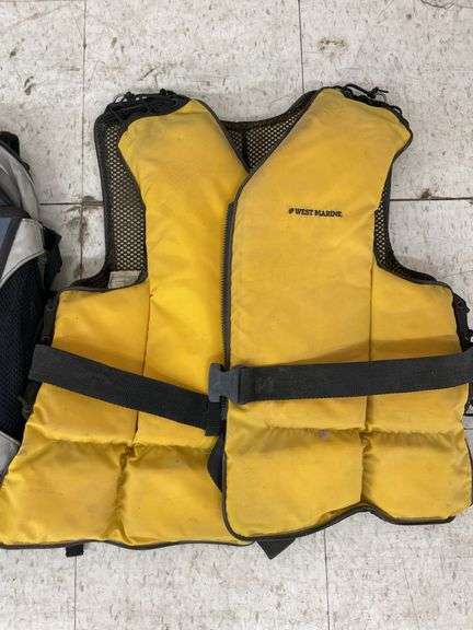 Backpack and life jacket
