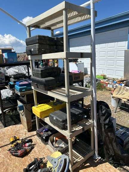 Tan rack only, tools not included