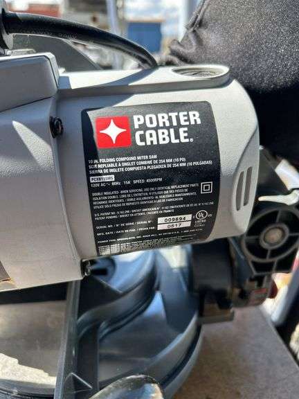 Porter Cable 10-Inch Folding Compound Miter Saw