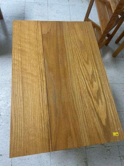 Wooden Side Table with Shelf