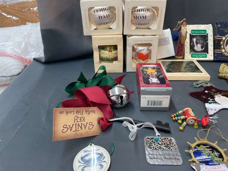 Assorted Christmas decorations