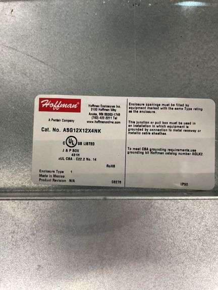 2 Hoffman j&p boxes