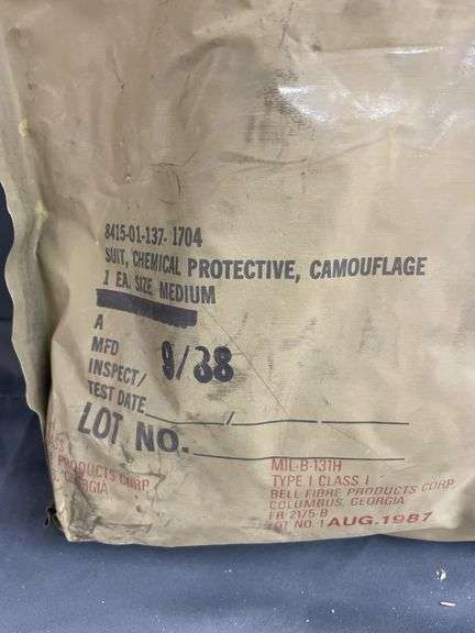 Sealed Chemical Protective suit (Sealed)