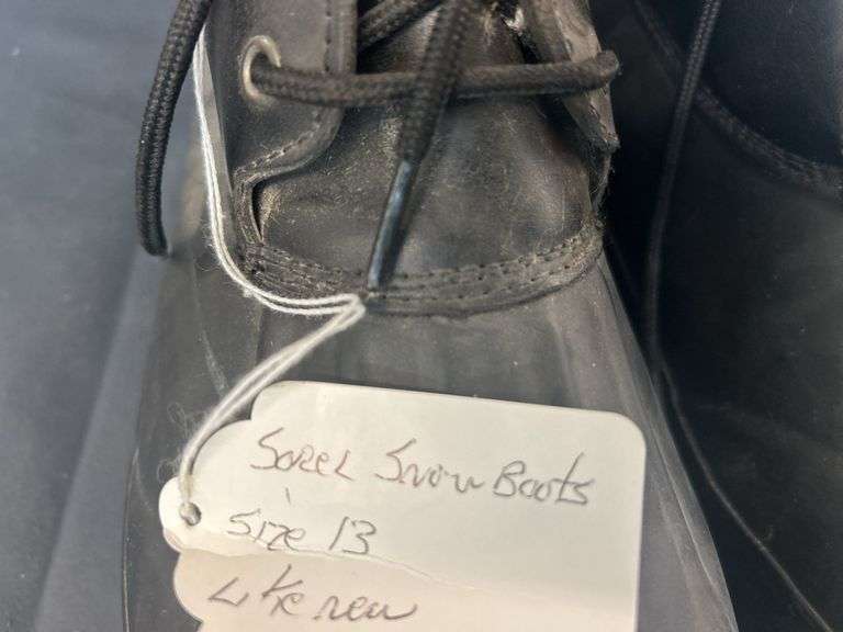 Sorel Mens Snow Boots - Size 13