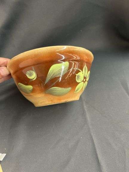 Set of two glass bowls