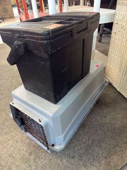 Cat carrier & filing bin