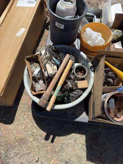 Mixed Lot of Tools and Hardware