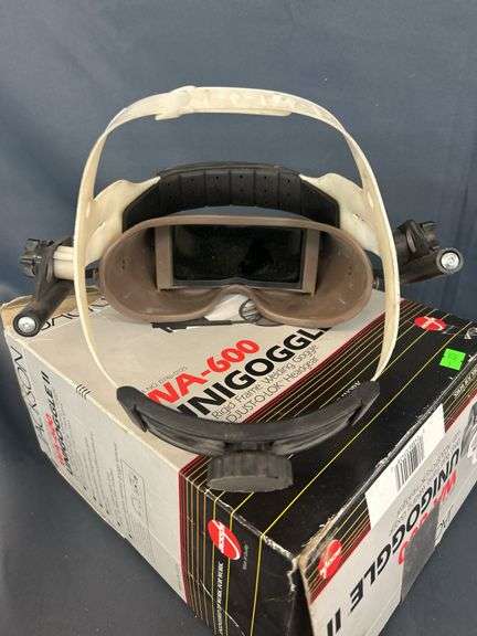 Jackson WA-600 Unigoggle II Deep Rigid Frame Welding Goggle with Adjusto-Lok Headgear