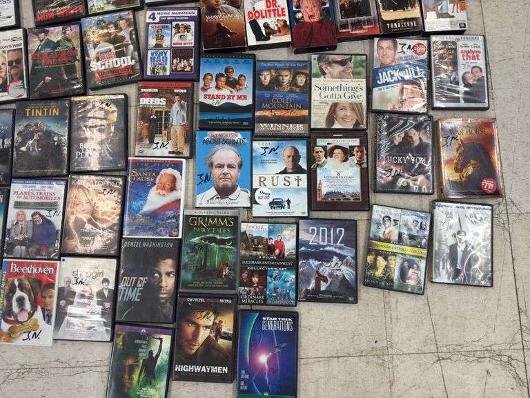Vhs tapes & DVDs