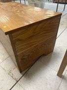 Wooden Cedar-Lined Storage Chest