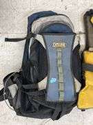 Backpack and life jacket