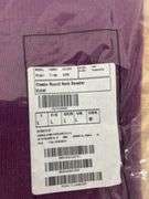 Beretta Classic Round Neck Sweater - Violet, Size Medium