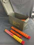 50 Cal Ammo Can with Signal Flares