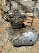 Triumph Motorcycle Engine Assembly