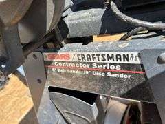 Craftsman 6" Belt Sander/9" Disc Sander - Contractor Series