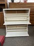 White shoe cabinet