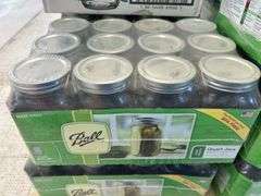 12 New in Package Ball Quart Mason Jars