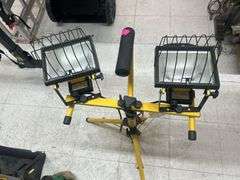 Dual Head Work Light with Tripod Stand - Model ORHLT500X2
