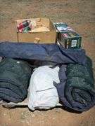 Camping Gear Lot: Coleman Dome Tent, Sleeping Bags, and Accessories