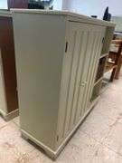 Storage Cabinet with Doors and Shelves