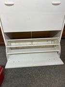 White shoe cabinet