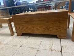 Wooden Cedar-Lined Storage Chest