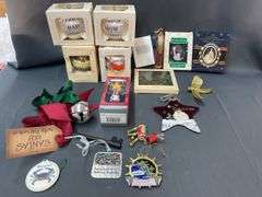 Assorted Christmas decorations