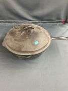 Unmarked Cast Iron Pan with lid