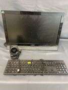 VIZIO Monitor with Dell Keyboard and Webcam
