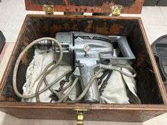Vintage Chicago Power Tool Co. Drill with Case