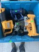 Box Lot of Assorted Power Tools