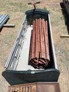 Rubbermaid storage, car ramps cedar fencing