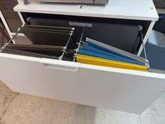 Locking filing cabinet, code lock