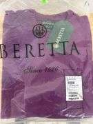 Beretta Classic Round Neck Violet Sweater - L