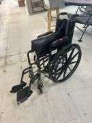 McKesson Black Wheelchair