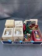 Assorted Christmas decorations