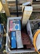 Mixed Lot of Tools, Hardware, and Supplies