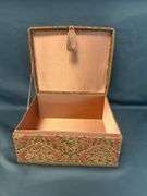Decorated Storage Box with Assorted Picture Frames