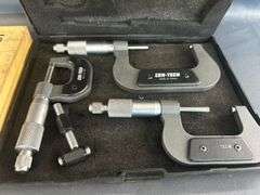 Cen-Tech Combination Square Set and Micrometer Set